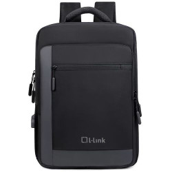 MOCHILA PARA PORTATIL L-LINK HASTA 15.6" C/CARGADOR USB - LL-9020A