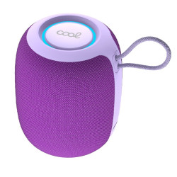 Altavoz Bluetooth Universal Música 6W COOL Cord TWS Violeta - 8434847068626