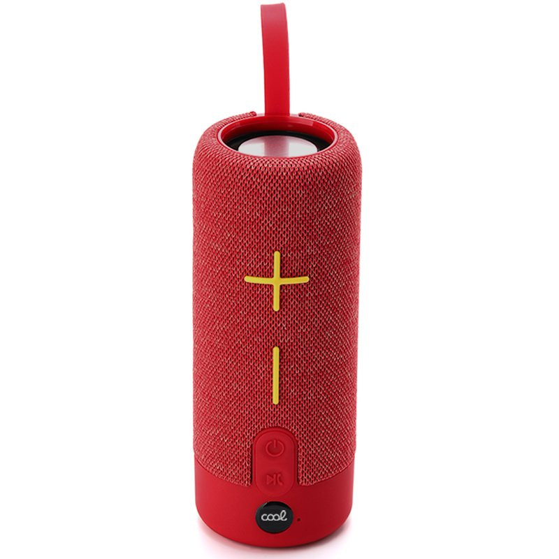 Altavoz Música Universal Bluetooth COOL 10W Bass Rojo - 8434847062846