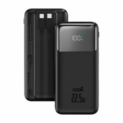 Batería Externa Universal Power Bank 10.000 mAh Carga Rápida 22.5W COOL Pocket Negro - 8434847082714