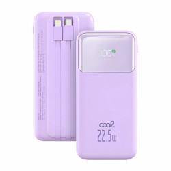 Batería Externa Universal Power Bank 10.000 mAh Carga Rápida 22.5W COOL Pocket Violeta - 8434847082721
