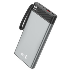 Bateria Externa Universal Power Bank 10.000 mAh COOL (3A / 20W PD) Silver - 8434847068053