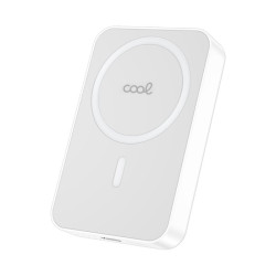Bateria Externa Universal Power Bank 10.000 mAh Magnética COOL Blanco - 8434847079868