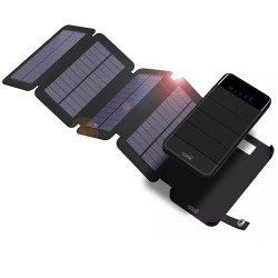 Bateria Externa Universal Power Bank Solar 10.000 mAh con 4 Paneles Solares COOL - 8434847080482