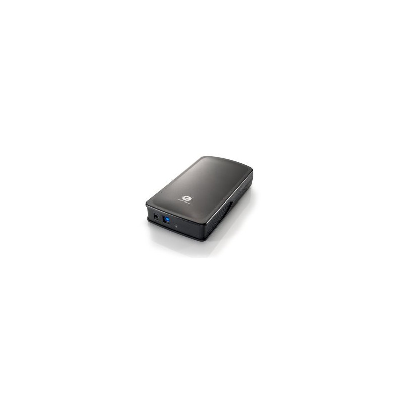 CAJA EXTERNA 3.5" USB 3.0 CONCEPTRONIC SATA HD 3.5 USB 3.0 COLOR NEGRO SIN TORNILLOS C20-300 - CHD3DUSB3