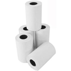 PACK DE 10 ROLLOS DE PAPEL TERMICO DE 57x35mm LIBRE DE BISFENOL A - CYT5735BPA