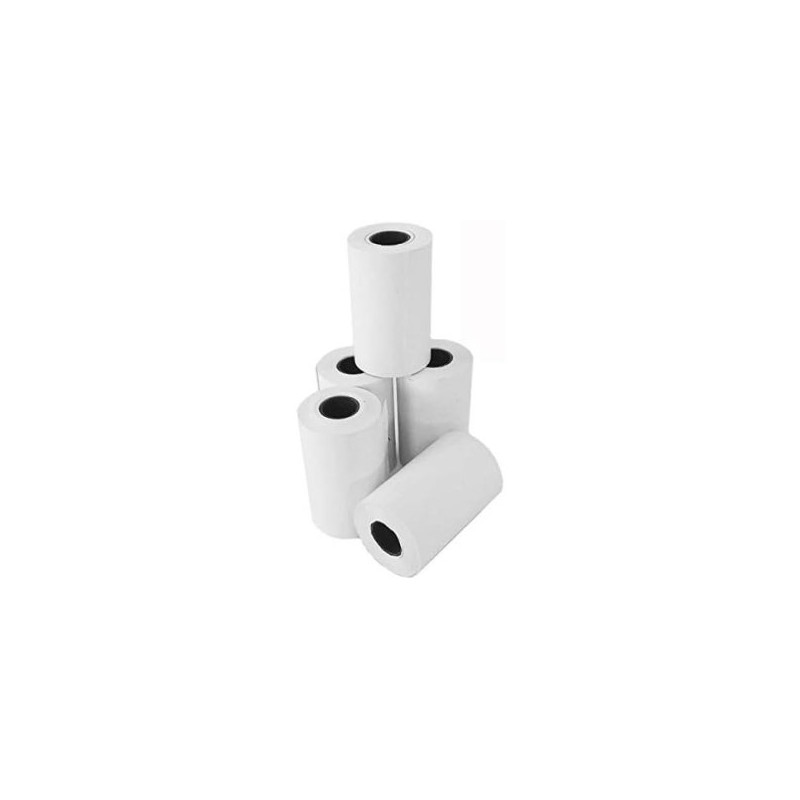 PACK DE 10 ROLLOS DE PAPEL TERMICO DE 57x35mm LIBRE DE BISFENOL A - CYT5735BPA