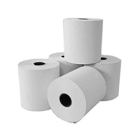 PACK DE 10 ROLLOS DE PALPEL TERMICO DE 57x55mm LIBRE DE BISFENOL A - CYT5755BPA