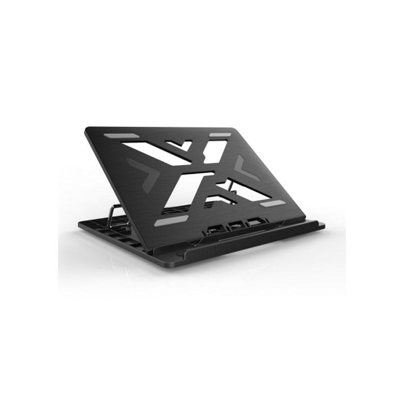 Base refrigeradora Conceptronic Thana Ergo S / Hasta 15.6 Pulg. / Ergonomica / 7 niveles de altura / THANA03B - APO-011